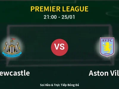 🔴 Trực Tiếp: Newcastle 0-1 Aston Villa – Link Xem Premier League (Full HD)