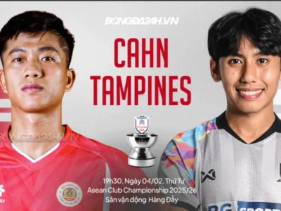 CAHN vs Tampines: Trận đấu ‘giả vờ’ hay màn dạo đầu cho cuộc chiến sinh tử ở Cúp C2 châu Á?