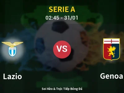 Kết Quả: Lazio 3-2 Genoa – Highlight & Bàn Thắng | Serie A