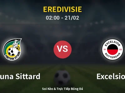 Kết Quả: Fortuna Sittard 2-1 Excelsior – Highlight & Bàn Thắng | Eredivisie