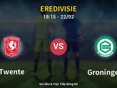 🔴 Trực Tiếp: Twente 1-1 Groningen – Link Xem Eredivisie (Full HD)