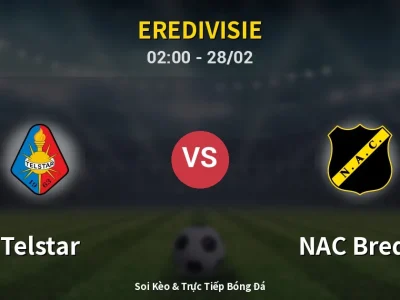 Kết Quả: Telstar 3-0 NAC Breda – Highlight & Bàn Thắng | Eredivisie