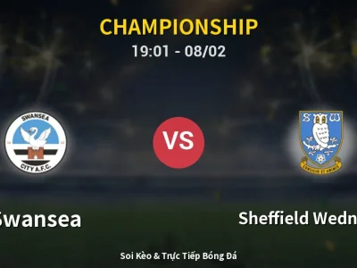 Kết Quả: Swansea 4-0 Sheffield Wednesday – Highlight & Bàn Thắng | Championship