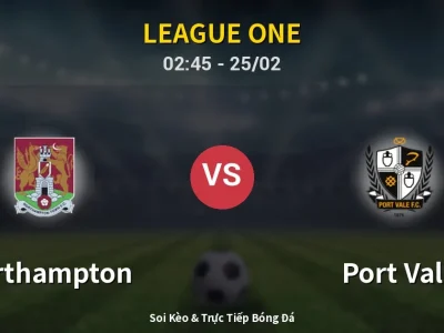 Kết Quả: Northampton 0-1 Port Vale – Highlight & Bàn Thắng | League One