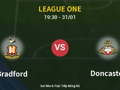 Kết Quả: Bradford 1-0 Doncaster – Highlight & Bàn Thắng | League One