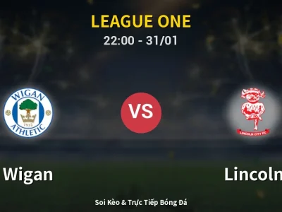 Soi Kèo Wigan vs Lincoln – 22:00 31/01 | Nhận Định, Dự Đoán Tỷ Số
