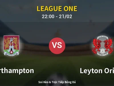 🔴 Trực Tiếp: Northampton 0-1 Leyton Orient – Link Xem League One (Full HD)