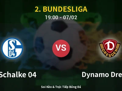 🔴 Trực Tiếp: FC Schalke 04 2-2 Dynamo Dresden – Link Xem 2. Bundesliga (Full HD)