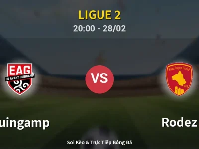 Soi Kèo Guingamp vs Rodez – 20:00 28/02 | Nhận Định, Dự Đoán Tỷ Số