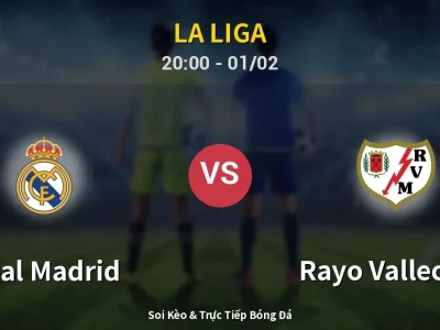 🔴 Trực Tiếp: Real Madrid 1-0 Rayo Vallecano – Link Xem La Liga (Full HD)