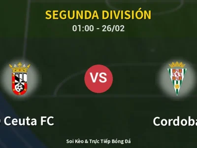 Kết Quả: AD Ceuta FC 3-2 Cordoba – Highlight & Bàn Thắng | Segunda División