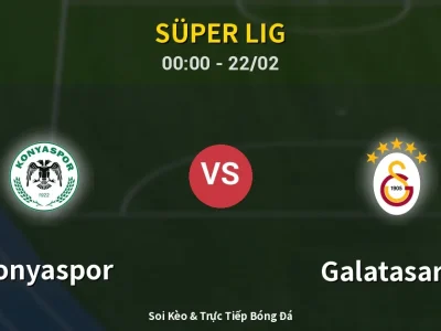 Kết Quả: Konyaspor 2-0 Galatasaray – Highlight & Bàn Thắng | Süper Lig