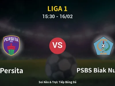 Kết Quả: Persita 2-1 PSBS Biak Numfor – Highlight & Bàn Thắng | Liga 1