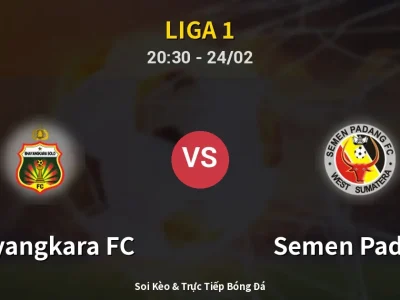 🔴 Trực Tiếp: Bhayangkara FC 1-0 Semen Padang – Link Xem Liga 1 (Full HD)
