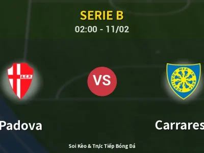 Kết Quả: Padova 1-0 Carrarese – Highlight & Bàn Thắng | Serie B