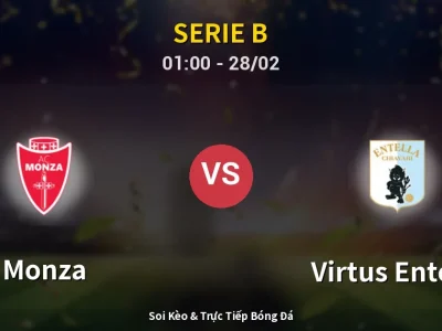 Kết Quả: Monza 2-0 Virtus Entella – Highlight & Bàn Thắng | Serie B