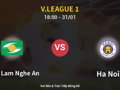 Kết Quả: Song Lam Nghe An 1-3 Ha Noi – Highlight & Bàn Thắng | V.League 1