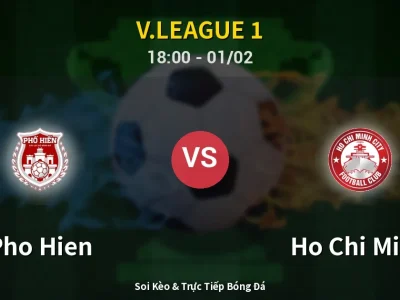 Kết Quả: Pho Hien 1-2 Ho Chi Minh – Highlight & Bàn Thắng | V.League 1