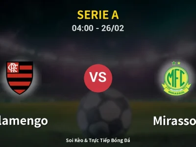 Soi Kèo Flamengo vs Mirassol – 04:00 26/02 | Nhận Định, Dự Đoán Tỷ Số
