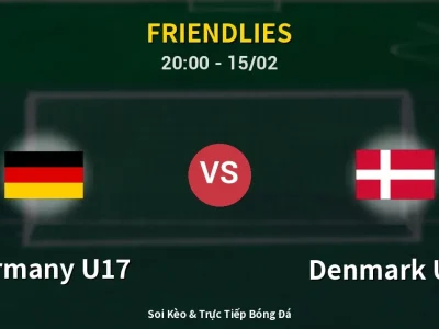 Soi Kèo Germany U17 vs Denmark U17 – 20:00 15/02 | Nhận Định, Dự Đoán Tỷ Số