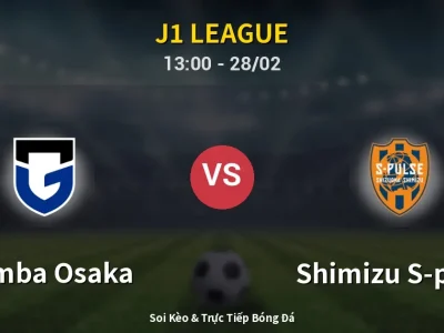 Kết Quả: Gamba Osaka 2-2 Shimizu S-pulse – Highlight & Bàn Thắng | J1 League