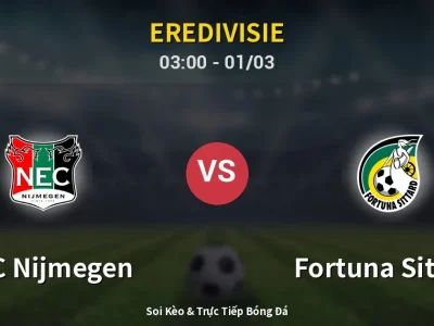 Kết Quả: NEC Nijmegen 2-3 Fortuna Sittard – Highlight & Bàn Thắng | Eredivisie