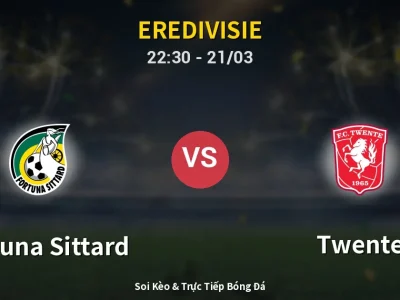 Soi Kèo Fortuna Sittard vs Twente – 22:30 21/03 | Nhận Định, Dự Đoán Tỷ Số
