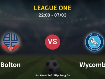 Soi Kèo Bolton vs Wycombe – 22:00 07/03 | Nhận Định, Dự Đoán Tỷ Số