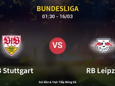 Kết Quả: VfB Stuttgart 1-0 RB Leipzig – Highlight & Bàn Thắng | Bundesliga