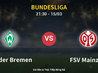 Soi Kèo Werder Bremen vs FSV Mainz 05 – 21:30 15/03 | Nhận Định, Dự Đoán Tỷ Số