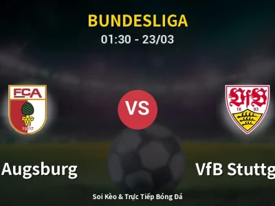 Kết Quả: FC Augsburg 2-5 VfB Stuttgart – Highlight & Bàn Thắng | Bundesliga