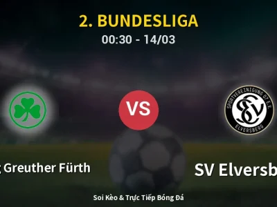 Kết Quả: SpVgg Greuther Fürth 2-0 SV Elversberg – Highlight & Bàn Thắng | 2. Bundesliga