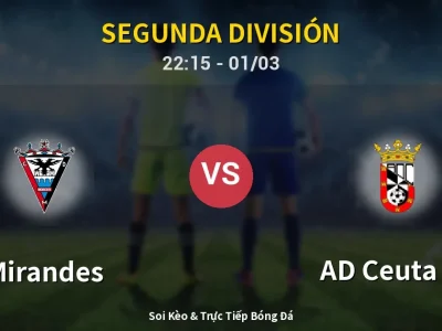 🔴 Trực Tiếp: Mirandes 0-0 AD Ceuta FC – Link Xem Segunda División (Full HD)