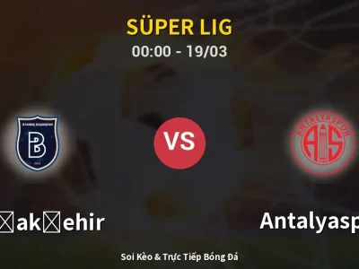 Kết Quả: Başakşehir 0-0 Antalyaspor – Highlight & Bàn Thắng | Süper Lig