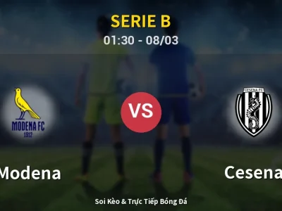 Kết Quả: Modena 0-0 Cesena – Highlight & Bàn Thắng | Serie B