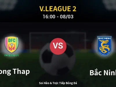 Kết Quả: Dong Thap 0-1 Bắc Ninh – Highlight & Bàn Thắng | V.League 2