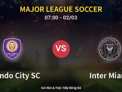 Kết Quả: Orlando City SC 2-4 Inter Miami – Highlight & Bàn Thắng | Major League Soccer