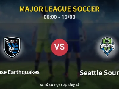 Kết Quả: San Jose Earthquakes 0-1 Seattle Sounders – Highlight & Bàn Thắng | Major League Soccer