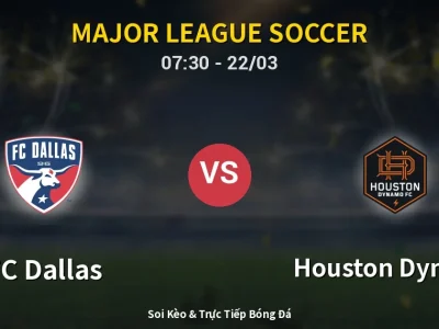 Kết Quả: FC Dallas 4-3 Houston Dynamo – Highlight & Bàn Thắng | Major League Soccer