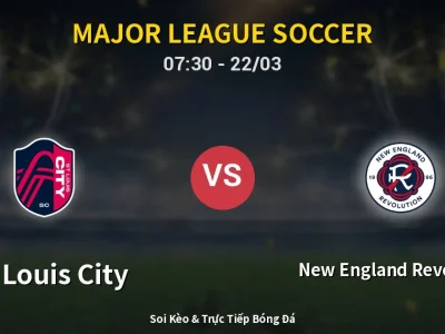 🔴 Trực Tiếp: St. Louis City 2-1 New England Revolution – Link Xem Major League Soccer (Full HD)