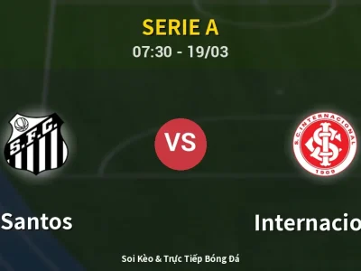 Kết Quả: Santos 1-2 Internacional – Highlight & Bàn Thắng | Serie A