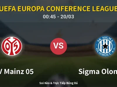 Kết Quả: FSV Mainz 05 2-0 Sigma Olomouc – Highlight & Bàn Thắng | UEFA Europa Conference League