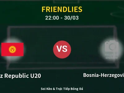 Soi Kèo Kyrgyz Republic U20 vs Bosnia-Herzegovina U17 – 22:00 30/03 | Nhận Định, Dự Đoán Tỷ Số