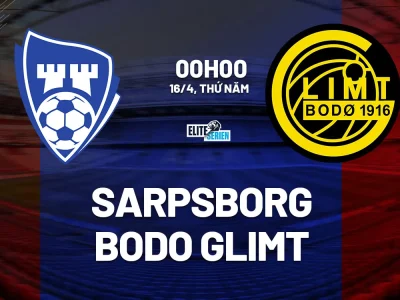 Bodo Glimt ‘nổi điên’ sau trận thua 0-5? Dự đoán Sarpsborg vs Bodo Glimt 0h00 16/4: Thảm bại sân nhà?