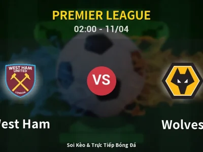 Soi Kèo West Ham vs Wolves – 02:00 11/04 | Nhận Định, Dự Đoán Tỷ Số