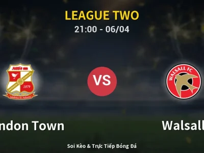 Soi Kèo Swindon Town vs Walsall – 21:00 06/04 | Nhận Định, Dự Đoán Tỷ Số