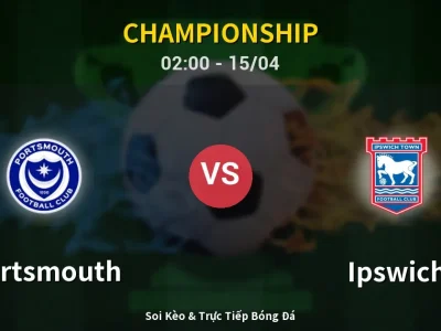 Kết Quả: Portsmouth 2-0 Ipswich – Highlight & Bàn Thắng | Championship