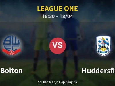 Soi Kèo Bolton vs Huddersfield – 18:30 18/04 | Nhận Định, Dự Đoán Tỷ Số