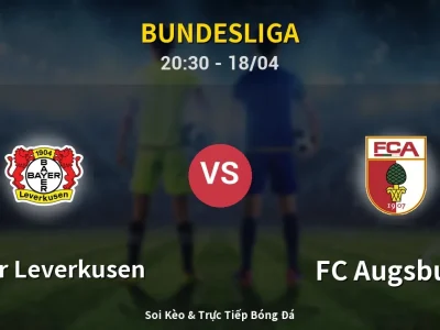 Soi Kèo Bayer Leverkusen vs FC Augsburg – 20:30 18/04 | Nhận Định, Dự Đoán Tỷ Số