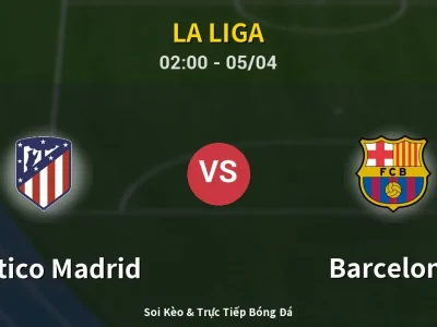 Kết Quả: Atletico Madrid 1-2 Barcelona – Highlight & Bàn Thắng | La Liga